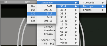 Selecting I/O Display